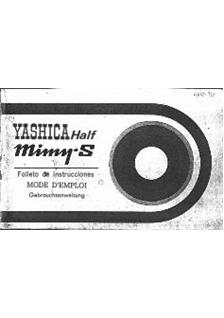 Yashica Mimy manual. Camera Instructions.